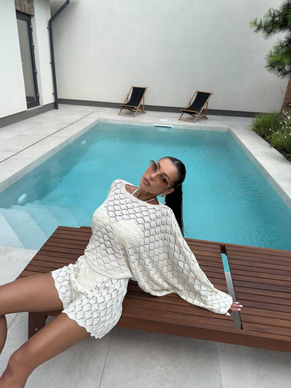 Summer Cloud Knit Set