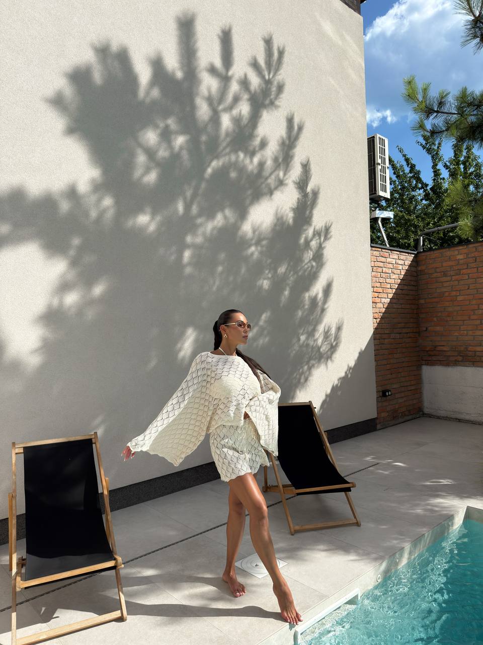 Summer Cloud Knit Set