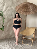 Midnight Bloom Plus Swimwear