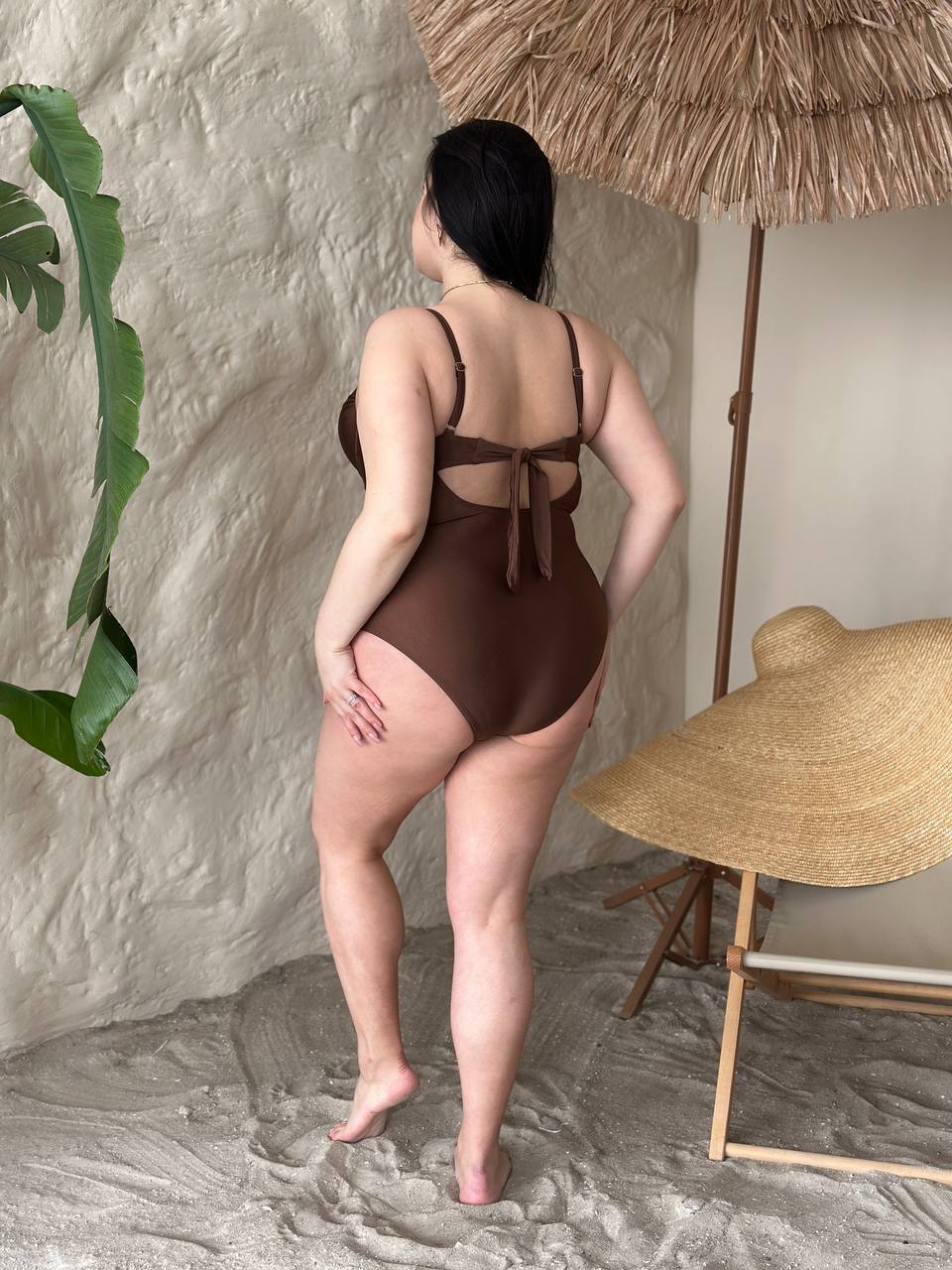 Crystal Shape Plus Swimwear